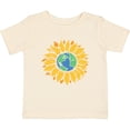 thumbnail image 3 of Inktastic Earth Sunflower Boys or Girls Baby T-Shirt, 3 of 5