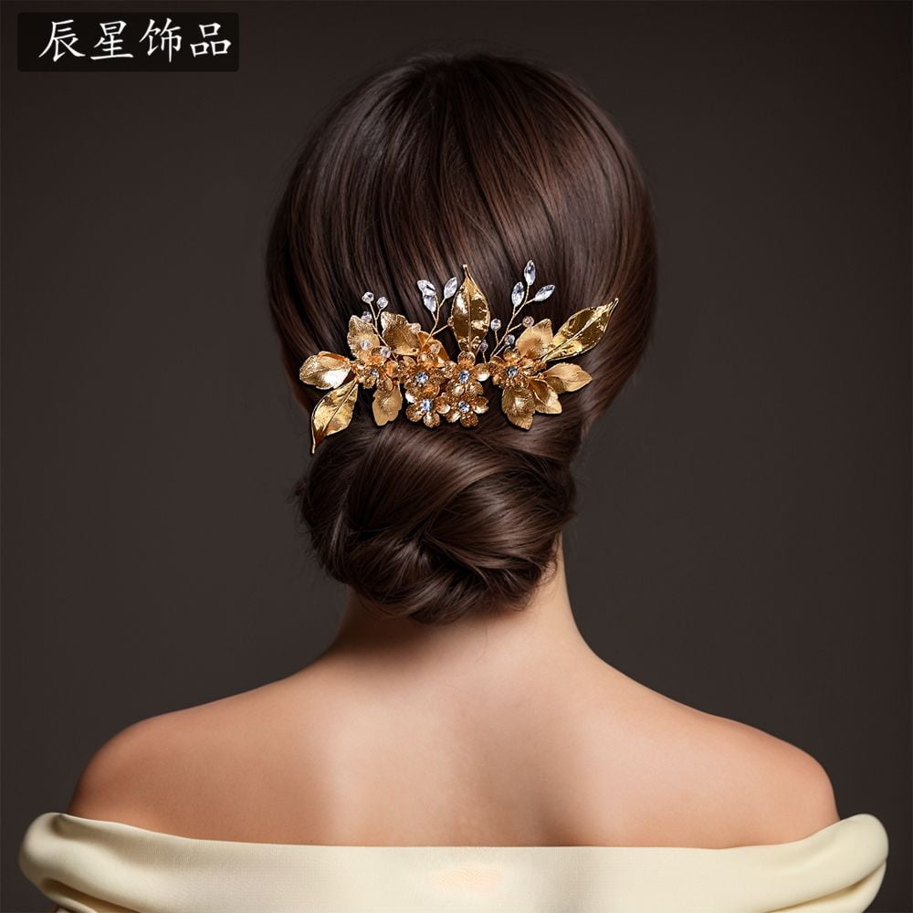 EKE Women’s Hair Clip Vintage Retro Back-Wear Elegant Hair Accessory with Fashion Texture