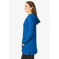 thumbnail image 3 of Woman Within Plus Size V-Neck Hoodie Sweatshirt, 3 of 6