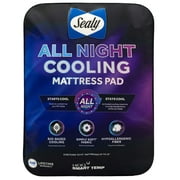 Sealy, Cooling Mattress Pad, Queen, All Night