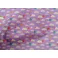 thumbnail image 4 of oneOone Cotton Poplin Fabric Insect|Balloon & Clouds Nature Print Fabric by The Yard 56 Inch Wide, 4 of 4