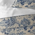 thumbnail image 5 of Maison Toile Blue Comforter Set Super King, 5 of 5