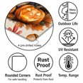 thumbnail image 4 of Happy Halloween Miniature American Shepherd Witches Hat Pumpkin Carving Vertical Metal Aluminum Sign MAS Dog Lover Gifts Wall Art Home Decor - 02019, 4 of 5