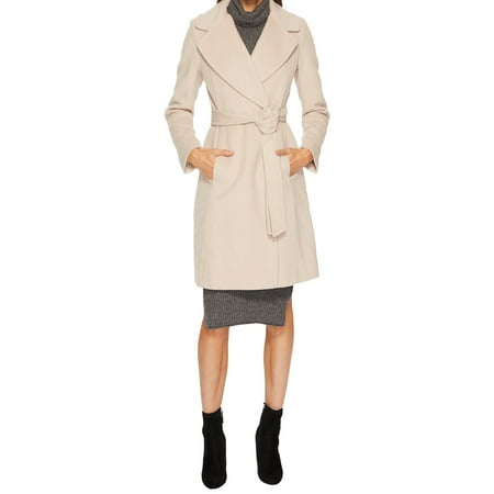 Waisted Wool - Diane von Furstenberg Women's Amelie Core Wool Tie Waist Jacket Camel 2