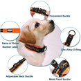thumbnail image 3 of Dog Collar, Classic Adjustable Reflective Padded Collar With Alloy Ring, 3 of 4