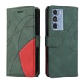 thumbnail image 4 of Compatible Motorola Edge S30 Case, Leather Wallet Case Stand View Magnetic Clasp Book Flip Folio Phone Cover - Green, 4 of 5