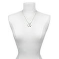 thumbnail image 3 of Delight Jewelry Silvertone Number - 3 - Hero Ring Charm Necklace, 18", 3 of 4