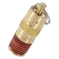 thumbnail image 3 of Air Compressor Safety Relief Valve 1/4 NPT 125PSI-270PSI Copper Alloy Pneumatic Straight-Through Explosion-Proof Safety Valve, 3 of 5
