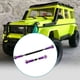 thumbnail image 4 of Rodillo de la dirección de metal Brazo de la varilla de arrastre de los extremos 1/12 Reemplazo de las piezas de la modificación del camión de escalada del rastreo para MN D90 99S PURPLE 2 PIEZAS Inevent HA012374-03, 4 of 7