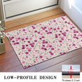 thumbnail image 3 of Pink Pioneer Flower Pattern Door Rugs,Washable Non Slip Door Mats Indoor,Decorative Door Mats,Entry Mat Indoor for Entrance,Bedroom,Kitchen,Bathroom,16"x24", 3 of 6