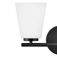thumbnail image 4 of 85422BK Lark Bri - 30W 2 LED Small Bath Vanity-9 Inches Tall and 15 Inches Wide-Black Finish, 4 of 10