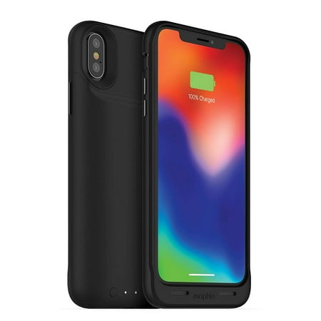 mophie juice pack wireless - Qi Wireless Charging - Protective Battery Case Made for Apple iPhone X –