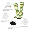 thumbnail image 6 of Balery Watercolor St Patrick Day Fun Novelty Socks Men'S Women'S Crew Socks Funny Crazy Novelty Socks Quirky And Cool Socks, 6 of 9