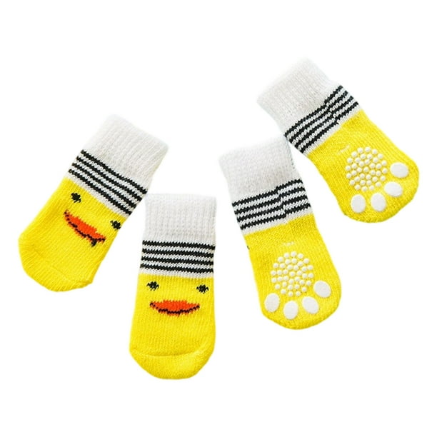 Calcetines Para Perros Ropa Para Mascotas Calcetines Para Cachorros Que Evitan Arañazos Y Suciedad Con Juguetes 3D Para Perros Pequeños Y Medianos Y Gatos Uso En Interiores Y Exteriores