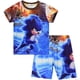 thumbnail image 4 of Pijamas de verano Sonic, conjuntos de ropa para niños, pijamas de moda para niños, ropa de dormir, pijamas para niños pequeños, conjunto de parte superior y pantalones, 4 of 4