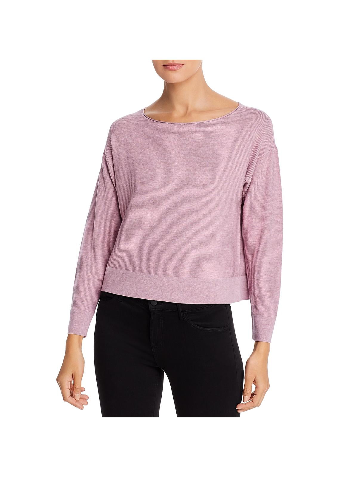 eileen fisher purple sweater