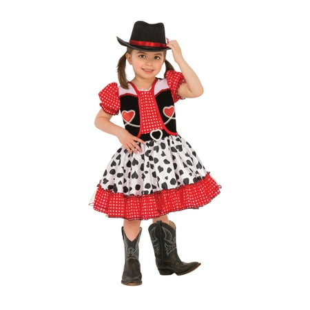 Dress Up Cowgirls - Toddler Classic Cowgirl Western Costume