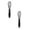 A607 Black 8.3x1.8" 2Pack, variant on 2Pcs Silicone Whisks Egg Beater For Kitchen Cooking Non Scratch Balloon Egg Beater Easy For Mixing Stirring Small Mini Heat Wisking Tool Egg Beater