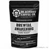 Blackout Coffee, Brewtal Awakening Dark Roast Coffee, High Caffeine, Strong & Flavored Coffee Beans, Fresh Roasted In The USA – 12 Oz Bag (Ground Coffee)
