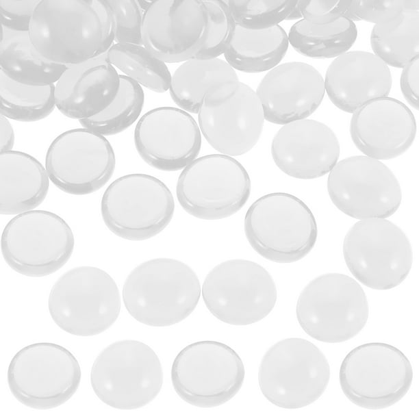 NUOLUX 1 Bag Aquarium Glass Gravels Fish Tank Decorative Landscape