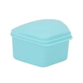 thumbnail image 1 of Caja para dentaduras postizas, caja de retención de ortodoncia trapezoidal, caja de retención, caja para dentaduras postizas resistente y duradera, 1 of 14