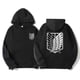 thumbnail image 2 of Attack On Titan Men's Hoodie Anime Hoodies Men Women Streetwear Pullover Harajuku Hoodies Sweatshirt, 2 of 4