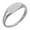 Silver, variant on Women's Stainless Steel Minimalist Personalized Number 11:11 Ring Silver Size 9