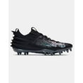 thumbnail image 2 of Under Armour Blur Smoke Suede 2.0 MC Black / Grey  3027978-001 Men's Size 9.5, 2 of 5