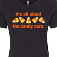thumbnail image 4 of Inktastic All About the Candy Corn Women's T-Shirt, 4 of 5