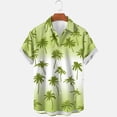 thumbnail image 4 of Camisetas de Lino para Hombres Vintage Bowling Manga Corta Cuello Cubano, Retro Playa Y Verano Hombre Manga Corta Botón Abajo Camisetas, 4 of 6