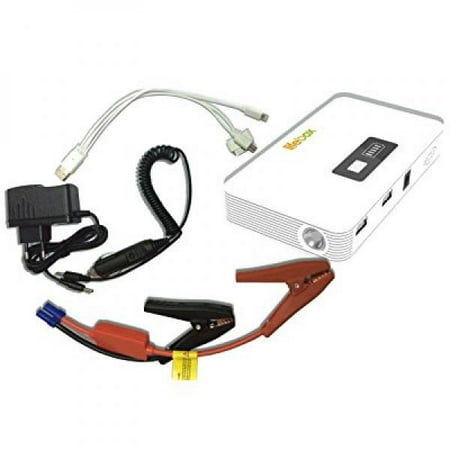 Lifebox Car Truck Jump Starter W 400 Peak Amps 10000 Mah