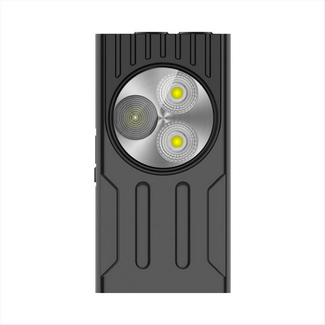 Linterna de Bolsillo Portátil con Múltiples Modos de Iluminación, Mini Linterna Magnética Recargable con Diseño de Clip para Senderismo Al Aire Libre.