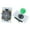 Green, variant on 2PCS Joystick & Encoders Set 0 Delay Compact Designs Encoders Board Quick Installation Suitable for PC Game