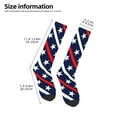 thumbnail image 5 of Balery Patriotic Star Fun Novelty Socks Men'S Women'S Crew Socks Funny Crazy Novelty Socks Quirky And Cool Socks, 5 of 9