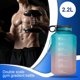 thumbnail image 5 of Botella de Agua Motivacional de 2.2L con Marcador de Tiempo Soidarity para Ropa Deportiva y Zapatos, 5 of 6