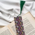 thumbnail image 6 of Kdxio Halloween Skeleton Print Metal Tassel Bookmarks,Perfect Gift for Art Lovers and Bookworms Metal Bookmarks for Women, 6 of 8