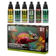 thumbnail image 1 of Green Stuff World ColorShift Chameleon Metal Paint Set 2, 6×17ml Dropper Acrylic Paints for Hobbyist & Expert Scale Model Makers, Light-Shifting Iridescent Pigments, 1 of 4
