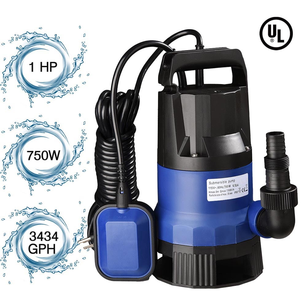 Yescom Submersible Dirty Clean Water 