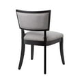 thumbnail image 5 of Modway Pristine Upholstered Fabric Dining Chairs - Set of 2 in Light Gray, 5 of 8