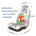 thumbnail image 3 of Fotbe Mushroom and Frogs Funda para Asiento de Auto con Estampado – Impermeable y Antisudor – Ajuste Universal, Lavable a Máquina, Antideslizante (1 Pieza), 3 of 5