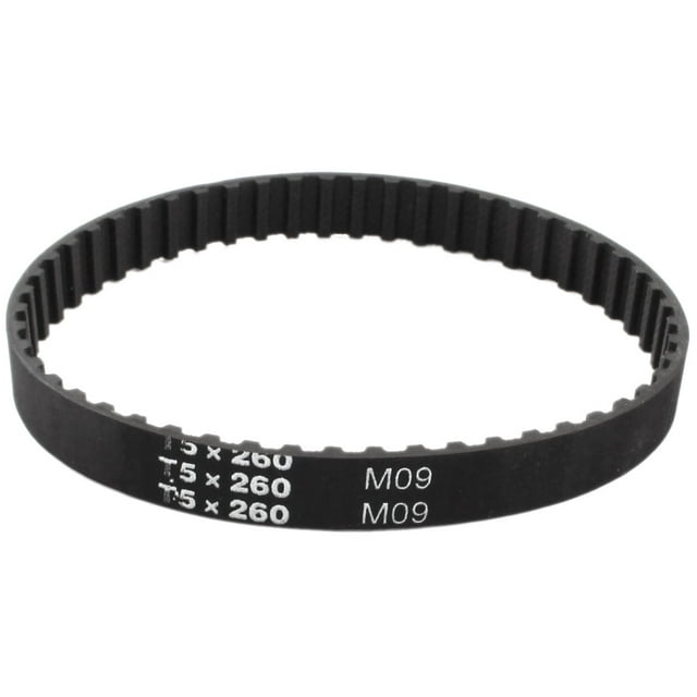 T5x260 52 Dientes 5mm Paso 10mm Ancho Correa Sincrónica de Motor Paso a Paso para Impresora 3D Industrial 260mm de Circunferencia