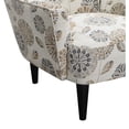 thumbnail image 4 of Wallace & Bay Gilmore Accent Chair with Flared Arms in Beige, 4 of 5