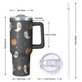 thumbnail image 3 of 1pc Halloween 40oz Tumbler with Straw & Handle - Insulated Stainless Steel Cup | Holiday Gift for Man Women (Christmas, Valentine's, Birthday), 3 of 5
