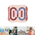 thumbnail image 3 of 2x Cubo Giratorio Mágico de La Yema Del Dedo Juguete de Mano para Adultos Niños Creativo Alivio Del Estrés Descompresión Juego Educativo Portátil para Zulema Juguetes giratorios de frijoles mágicos, 3 of 7