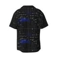 thumbnail image 2 of KLL Mathematica Science Print Men's Shirt Short Sleeve Button Down Summer Cuba Beach Shirts- 4X-Large, 2 of 7