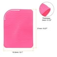 thumbnail image 2 of Uxcell Silicone Iron Hair Curling Pad, Multipurpose Iron Hot Resistant Mat Hair Curling Plate, Red, 2 of 6