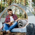 thumbnail image 5 of LuckyNote Memory Foam Camping Mattress, 75"x38"x4" Foldable, Water-Resistant Cover, Portable for RV Guest Room, Grey, 5 of 9