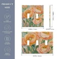 thumbnail image 2 of Yayeee Toggle Light Switch Wall Plate 3-Gang 6.37"x4.48" Decorative Outlet Cover, Abstract Floral Art, 2 of 7