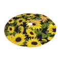 thumbnail image 2 of Bingfone Christmas Tree Skirt Mat Christmas Decoration Interior 36"-Sunflowers In Vintage, 2 of 8