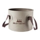 thumbnail image 3 of Cubo de lavabo plegable para almacenamiento de agua, contenedor de agua para exteriores 20L Café 33cmx24cm, 3 of 9